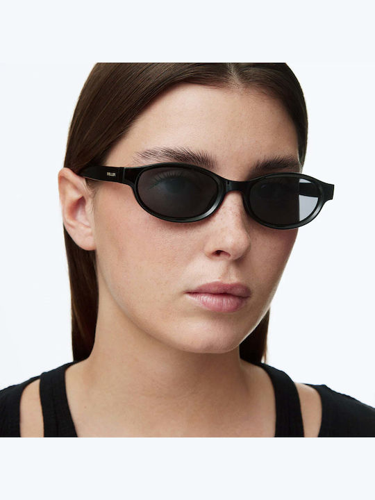 Meller Luma Unisex Ochelari De Soare Cu Ramă Neagră Din Plastic Și Lentile Polarized Negre IN-TUTCAR