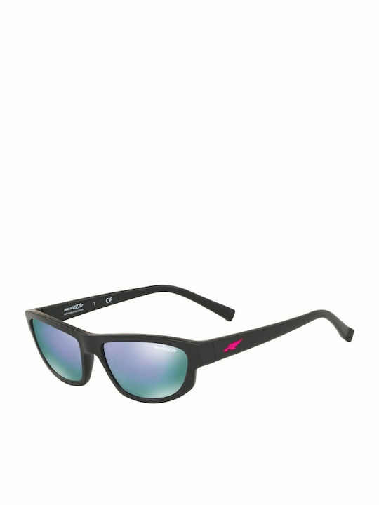 Arnette Lost Boy Bărbătești Ochelari de soare cu Negru Cadru și Negru Oglindă Lentilă AN4260 01/4V