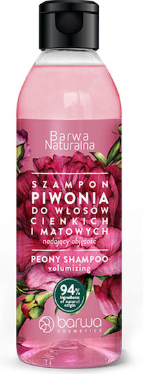 Barwa Peony Σαμπουάν Όγκου για Εύθραυστα Μαλλιά 300ml