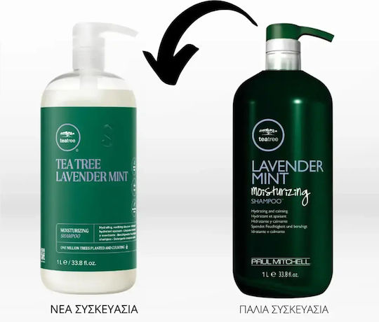 Paul Mitchell Tea Tree Lavender Mint Shampoos Hydration 1000ml