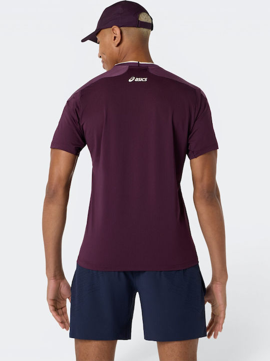 ASICS 2041A419-500 Ανδρική Μπλούζα Μωβ