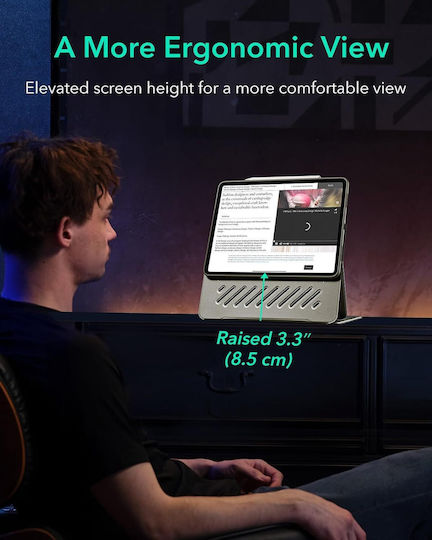 ESR Shift Flip Cover Περιστρεφόμενη Κόκκινη (Ipad Pro 13 2024)