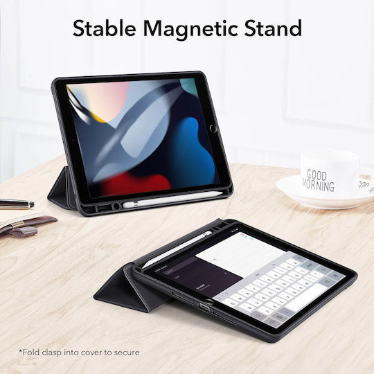 ESR Rebound Flip Cover Μαύρη (Ipad 10.2 2019/2020)