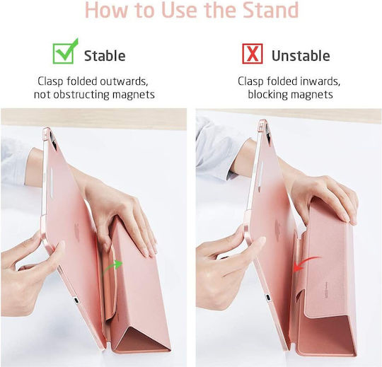 ESR Set Yippee Flip Cover Rose Gold (Ipad Pro 11 2018/2020)