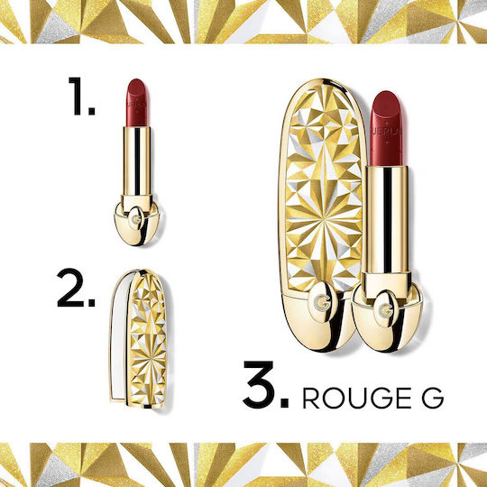 Guerlain Червило Пълнител Мат 877 Звезден Червен 3.5гр
