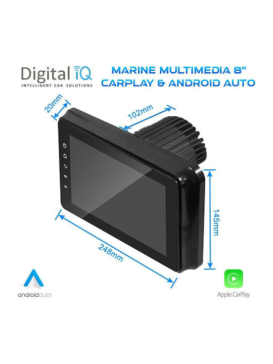 Digital Iq Mr 800_cpaa 8inc Multimedia Screen Carplay Android Auto