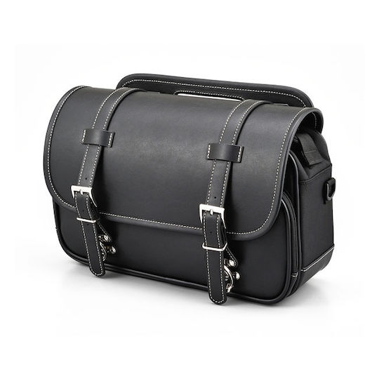 Daytona Πλαϊνή Βαλίτσα Μοτοσυκλέτας 9 Λίτρα Μαύρη Universal Saddlebag