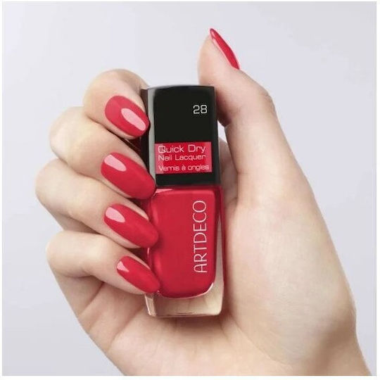 ArtDeco Lac De Unghii Uscare Rapidă Luciu Oja Uscare Rapidă 28 Cranberry Syrup 10ml