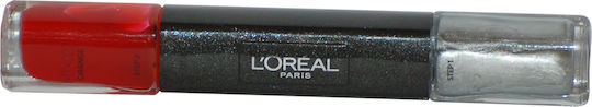 L'Oreal Paris Infallible Σετ Βερνίκια Νυχιών Μακράς Διαρκείας Πορτοκαλί