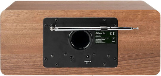 Albrecht DR 864 Radio de birou Electrică / Baterie DAB cu Bluetooth Maro