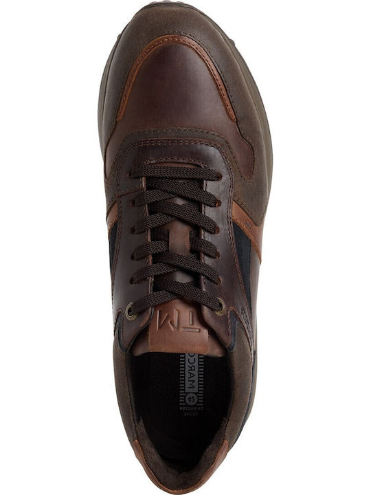 Comb Ανδρικά Sneakers Brown Comb
