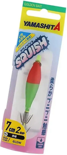 Yamashita Squish 7-2 Squid Jigs Fluorescente 7cm 027