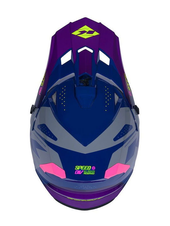Kenny Track Motocross ECE 22.06 Graphic Div Speed Purple Pink Kenny Track Motocross ECE 22.06 Graphic Div Speed Purple Pink