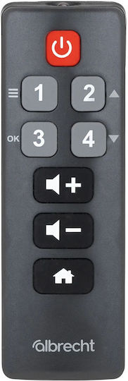 Albrecht DR 863 Ретро Настолно Радио с Мрежово Захранване DAB+ с Bluetooth Кафяв