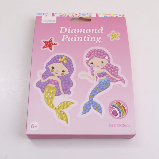 DIY Diamond Painting Stickers Mermaid 2-in-1