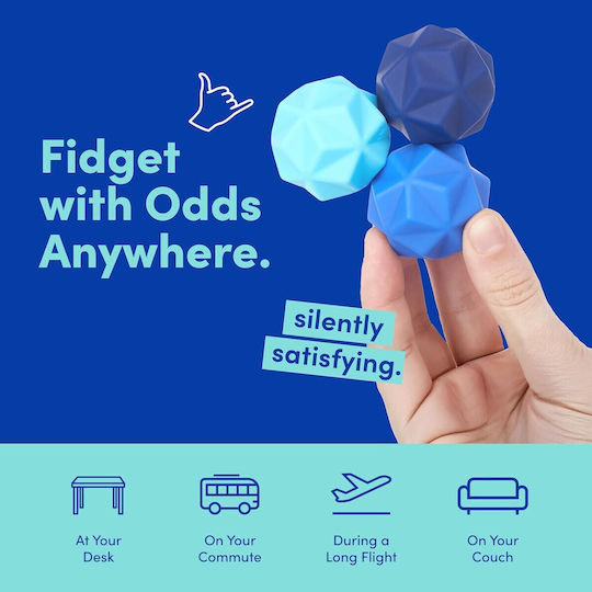 Speks Antistress Silicone Blue