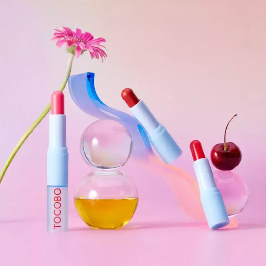 Tocobo Powder Cream Lip Balm Για Παιδιά Κόκκινο Μανταρίνι 3.5gr