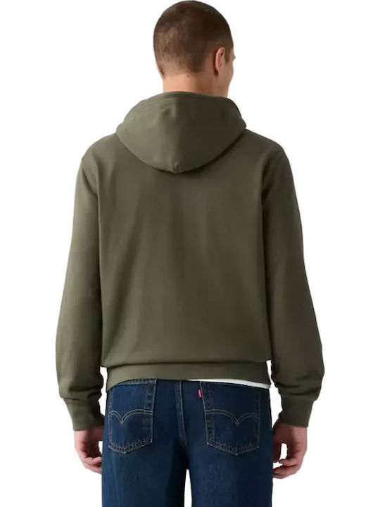Sweatshirts für Herren mit Kapuze in Grün