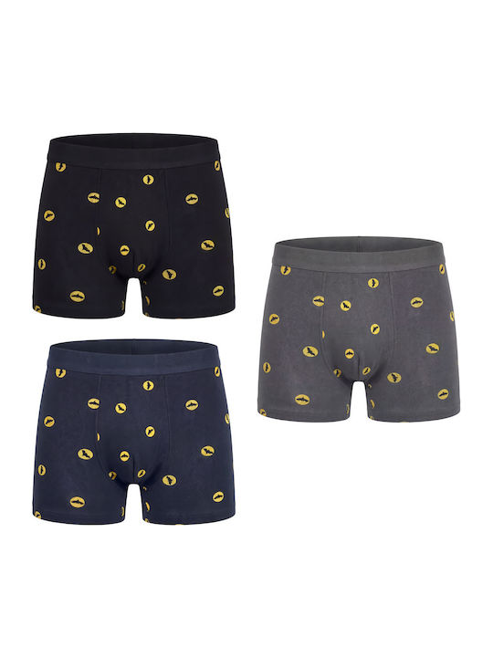 Boxeri Multicolori Pentru Bărbați 5Pack