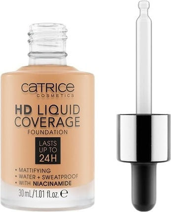 Catrice Cosmetics Hd Liquid Coverage Liquid Foundation 034 Medium Beige 30ml