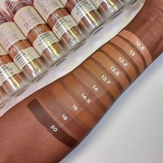Revolution Beauty IRL Filter Longwear Foundation F14