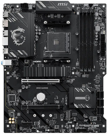 MSI B550 Gaming Mutterplatine ATX mit AMD AM4 Steckdose 7C56-093R
