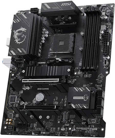 MSI B550 Gaming Mutterplatine ATX mit AMD AM4 Steckdose 7C56-093R