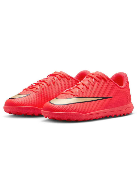 Mercurial TF Kids Soccer Cleats & Shoes with Turf Red