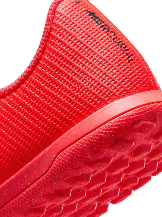 Mercurial TF Kids Soccer Cleats & Shoes with Turf Red