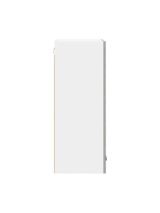 Wall Kitchen Cabinet with Grey Countertop 40x31cm