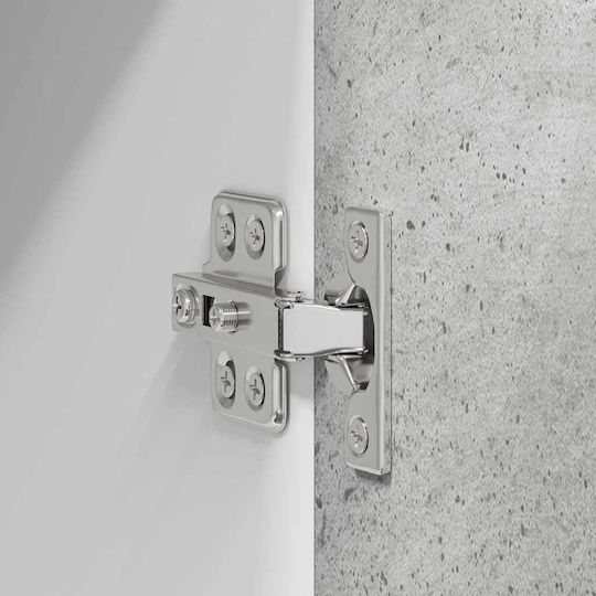 Dulap Suspendat Cu Blat De Lucru Gri 40x31cm