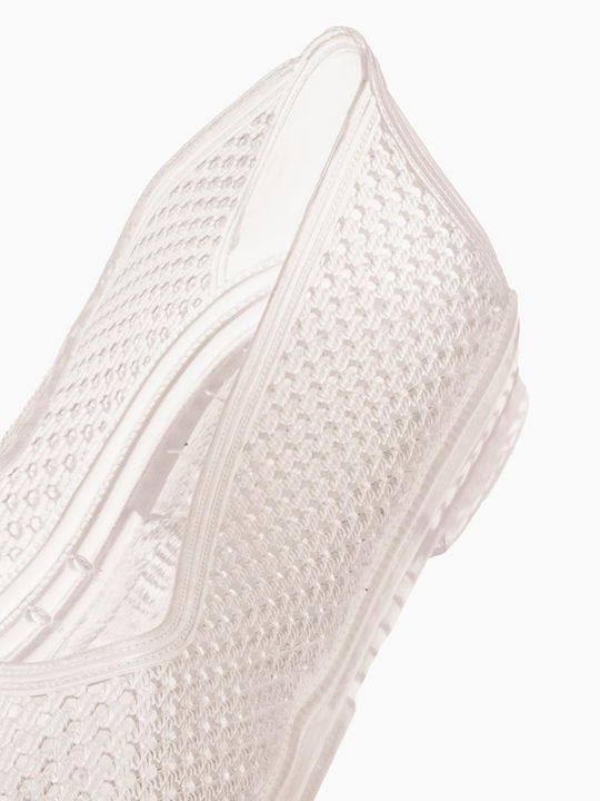 Damen Strandschuhe Transparent