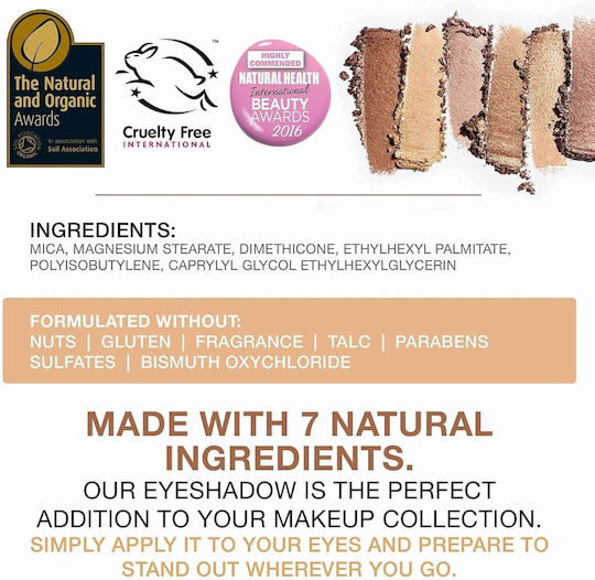 Bellapierre Cosmetics All Star Paletă cu Farduri de Pleoape în Formă Solidă 35 Nuanțe 38gr