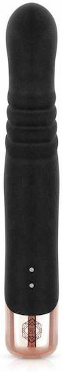Rosy Gold Vibrator Rabbit Black