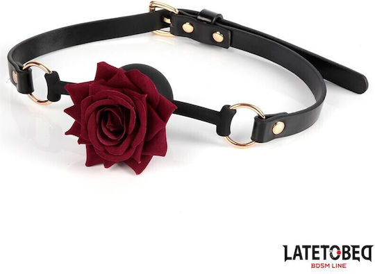 Gold Metal Rose Gag Ball