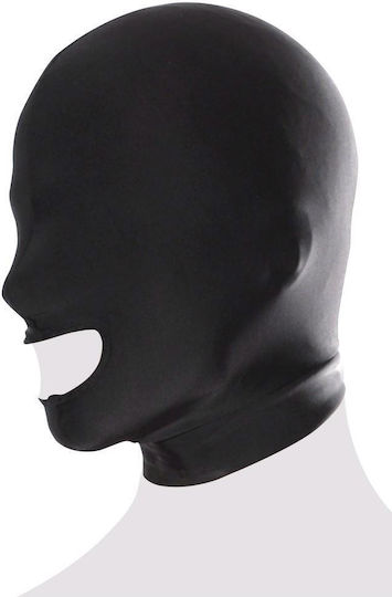 Pipedream FFS Spandex Open Mouth Hood BDSM Μάσκα σε Μαύρο Χρώμα