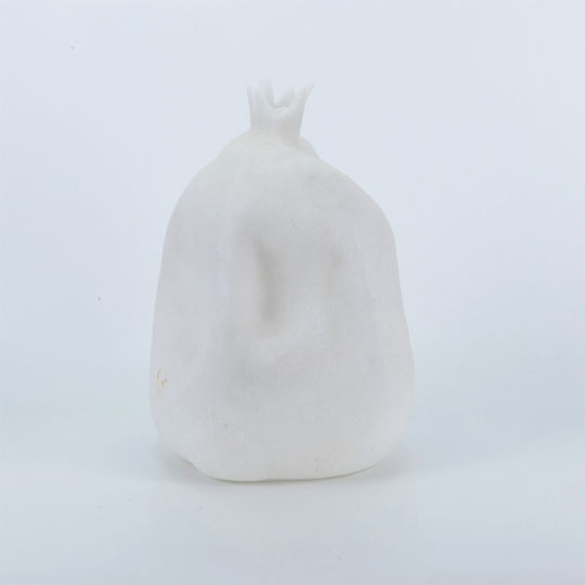 Estheti Granatapfel Polyresin Weiß 16x15x20cm 819-01618