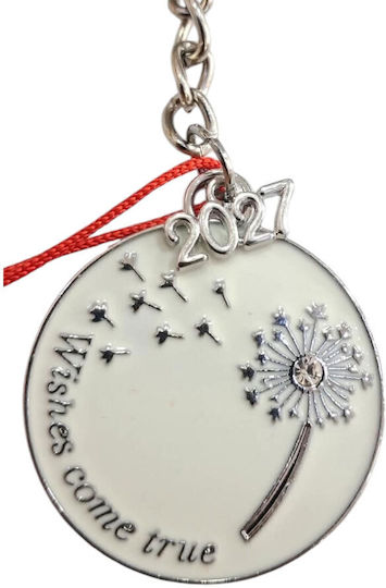 Kalliopi Silver Lucrat Manual Suspendat Talismane Norocoase De Anul Nou Cu Dorințe Alb 2027 3.5x3.5cm Kalliopi Silver Lucrat Manual Suspendat Talismane Norocoase De Anul Nou Cu Dorințe Alb 2027 3.5x3.5cm