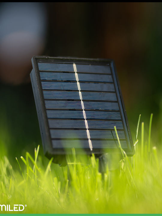 Ηλιακή Γιρλάντα Κήπου 20x Led Διακοσμητικές Λάμπες G50 10,6m 3000k Rgb + Τηλεχειριστήριο Eremi Lumiled