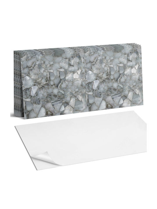 Set Plăci PVC Decorațiune Bucătărie Sau Baie Mozaic De Piatră Veni 6x60x30 Bucăți
