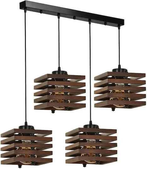 Candelabru Nuc Neagră Red Homs 40044