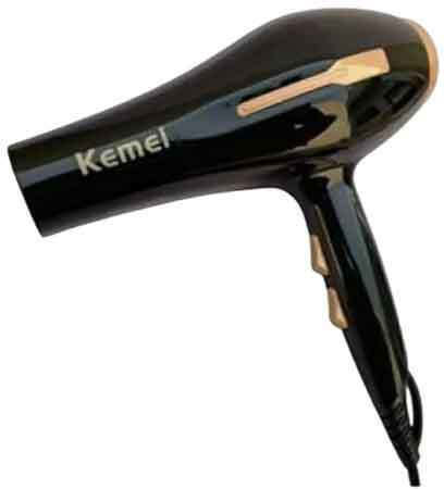 Kemei Πιστολάκι Μαλλιών 1000W Black/Gold