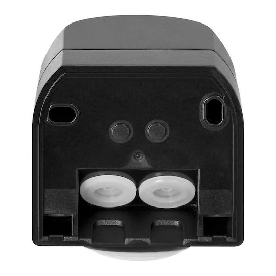 Senzor de Mișcare 180° Ip44 800 W Max 15 M Mini Negru Cr-286/b