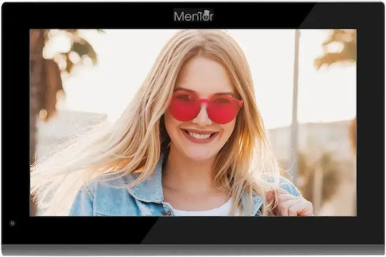 Interfon Video Inteligent 1 Familie Mentor Svk4104b 4 Fire WiFi Card Pin Tuya 10 Inch Ips Dvr Fhd 2mp Ik08 Negru