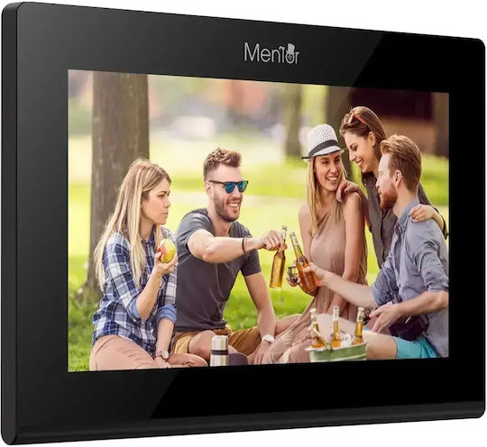 Interfon Video Smart Wi-Fi AI cu 2 Fire Mentor Svk271b 7 Inch Ips 2mp Fhd Card Pin Tuya Ip65 Negru