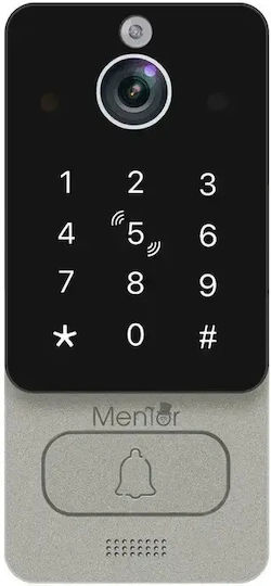 Interfon Video Smart Wi-Fi Cu 2 Fire Mentor Svk271w 7 Inch Ips 2mp Fhd Card Pin Tuya Ip65 Alb