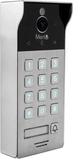 Ai Smart Wi-Fi Video Interfon 1 Familie Mentor Svk274w 2 Fire 7 Inch Ips 2mp Fhd Pin Card Tuya Ip65 Alb