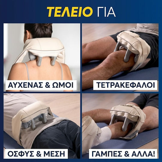 Aparat de Masaj pentru Gât, Cap, Spate, Corp și Mâini cu Funcție de Încălzire
