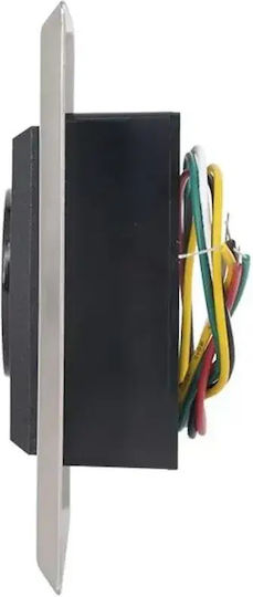 Mentor Buton De Ieșire Fără Contact Acs034 Control Acces Senzor Infraroșu No Nc Com 12-24v Încastrat Iluminat Oțel