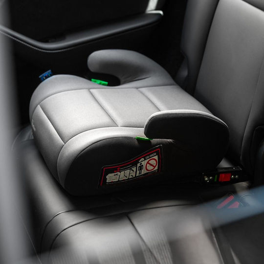 Juju Jazzy Kindersitz Auto Booster i-Size mit ISOfix Schwarz Grau